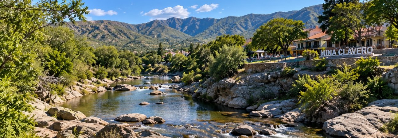 CARLOS PAZ, MINA CLAVERO Y MERLO