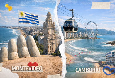 CAMBORIÚ & URUGUAY “ENTRE PLAYAS Y ENCANTO